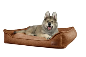 Legowisko ortopedyczne dla psa - Nuzzle Bliss (Rdzawy Bliss, L - 110x85 cm) Hectolove