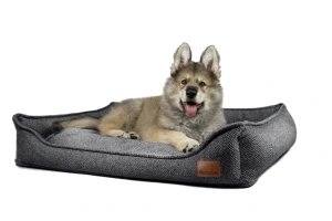Legowisko ortopedyczne dla psa - Nuzzle Bliss (Grafit Bliss, L - 110x85 cm) Hectolove