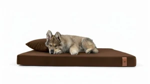 Materac ortopedyczny dla psa - Smart Expressive (Czekoladowy Expressive, L - 100x75 cm) Hectolove
