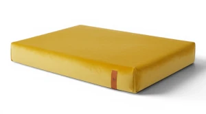 Materac ortopedyczny dla psa - Soft Classic (Musztardowy Classic, L - 120x90x13 cm) Hectolove