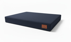 Materac ortopedyczny dla psa - Nuvola Ross (Granatowy Ross, L - 120x90x13 cm) Hectolove