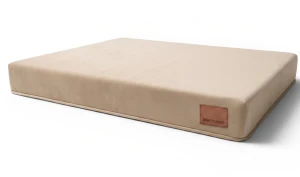 Materac ortopedyczny dla psa - Nuvola Expressive (Beżowy Expressive, L - 120x90x13 cm) Hectolove