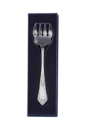 Posrebrzany widelec uniwersalny