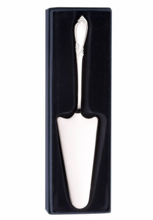 Posrebrzana łopatka do tortu, oksydowana