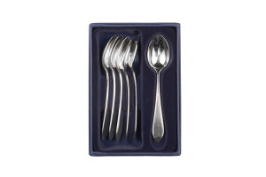 Zestaw łyżeczek do kawy ze stali szlachetnej - 6 szt.