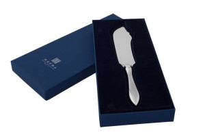 Posrebrzany nóż do tortu