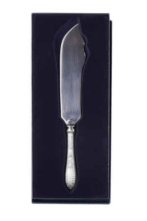 Posrebrzany nóż do tortu