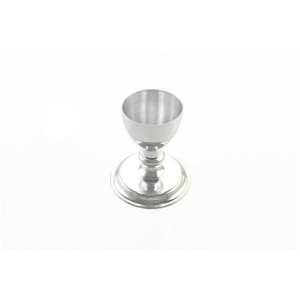 Posrebrzana podstawka do jajek, wysoka