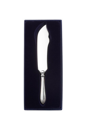 Srebrny nóż do tortu, oksydowany