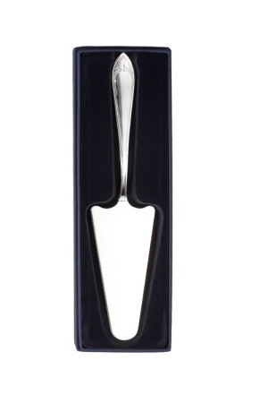 Srebrna łopatka do tortu, oksydowana