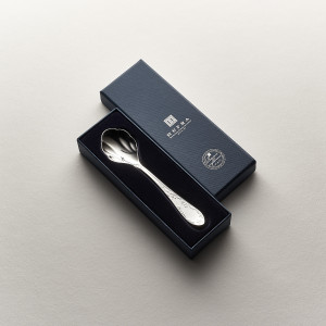 Posrebrzana łyżeczka do cukru