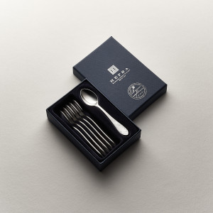 Zestaw posrebrzanych łyżeczek do kawy - 6 szt.