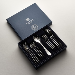 Zestaw posrebrzanych łyżeczek - 13 szt.