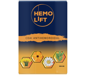 Ceai Complex de Hemoroizi cu 8 Ingrediente Naturale cu Efect Venotonic & Calmant - HemoLift