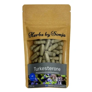 Turkesterone 500mg – Voedingssupplement | 60 capsules