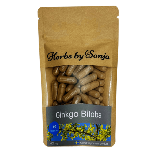 Ginkgo Biloba 400mg – Dietary Supplement | 60 Capsules