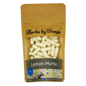 Lemon myrtle 480mg – Dietary Supplement | 60 Capsules