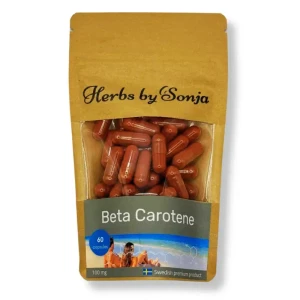 Beta-caroteen 100mg – Voedingssupplement | 60 capsules