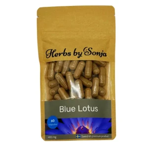 Blauwe Lotus 400mg – Voedingssupplement | 60 capsules