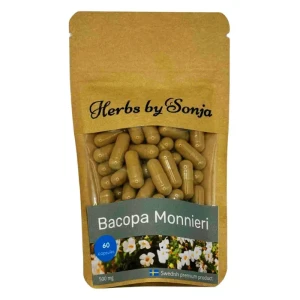 Bacopa Monnieri 500 mg – Dietary Supplement | 60 Capsules