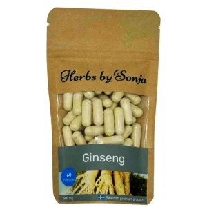 Ginseng 500 mg – Voedingssupplement | 60 Capsules