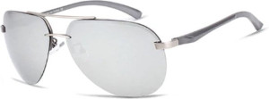 KingSeven Air - Pilotenbril met open montuur - UV400 en polarisatie filter - Z71