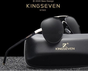 Kingseven grijs - Met UV400 en polarisatie filter