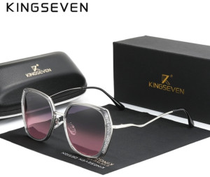 KingSeven Roze - Butterfly met UV400 en polarisatie filter - Z211