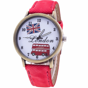 Hidzo Horloge London - Roze