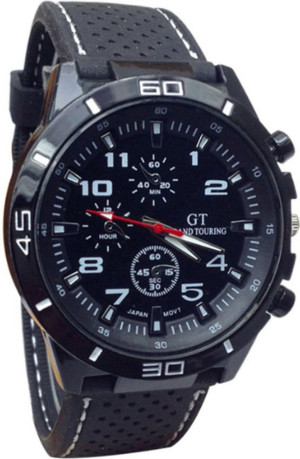 Hidzo Horloge GT Sport Ø 40 mm - Wit - Inclusief horlogedoosje
