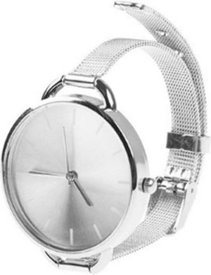 Hidzo Horloge Sanwood Ø 37 mm - Zilver/Goud - Staal
