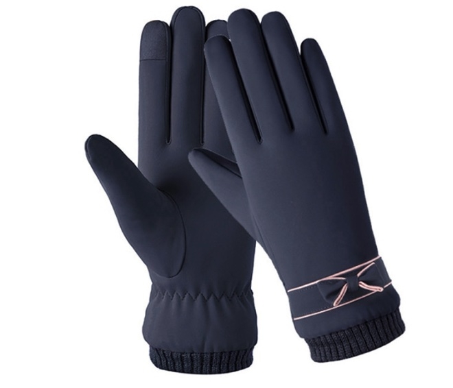 Hidzo Blauwe Dames Handschoenen Maat S/M - Touchscreen voor Warmte