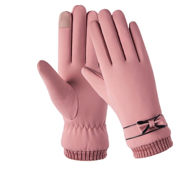 Hidzo Handschoenen - Dames - Roze - Maat S/M - Touchscreen