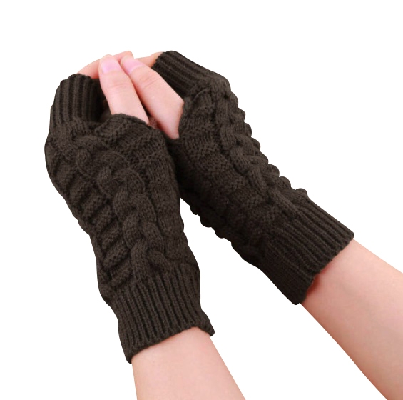 Hidzo Polswarmer - Unisex - Donkerbruin - Onesize