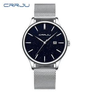 Hidzo Horloge - CRRJU - Zilverkleurig - Dames/Heren - Analoog - Ø35 mm