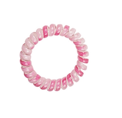 Hidzo twister elastiek - Pastel Roze