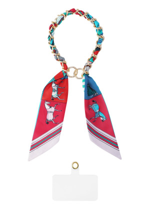 Hidzo Telefoonkoort - Satijn luxe - Multicolor - Universeel