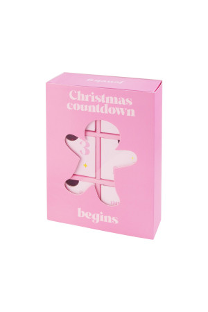 Hidzo adventkalender - Gingerbread cookie - Goudkleurig - Stainless steel