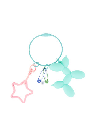 Hidzo Tas accessoires - Dogly pendant - Mint - Tas hanger