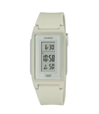 Casio Collection LF-10WH-8EF Horloge - Kunststof - Grijs - Ø 29 mm