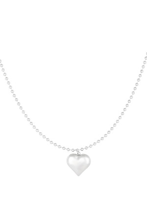Hidzo ketting - Much love necklace - Stainless steel - Zilverkleurig