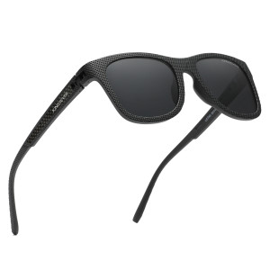 KINGSEVEN Zonnebril 745 - Zwart – Heren - Vrouwen - Gepolariseerd - UV400 - Sportief