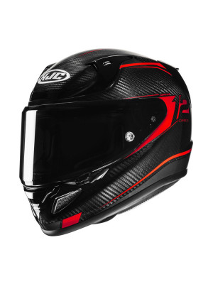 Kask integralny HJC RPHA 12 Carbon Keres czarno-czerwony + Gratisy