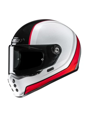 Kask integralny HJC V10 Hodu biało-czarny + Gratisy