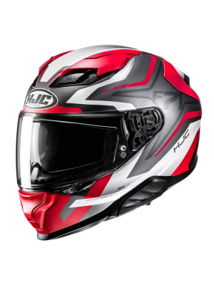 Kask integralny HJC F71 Fes czerwono-szary + Gratisy