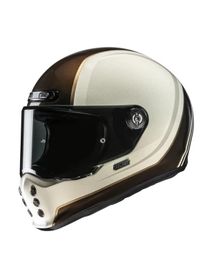 Kask integralny HJC V10 Hodu brązowo-czarny + Gratisy
