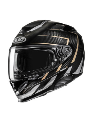 Kask integralny HJC RPHA 71 Carbon Cano czarno-złoty + Gratisy