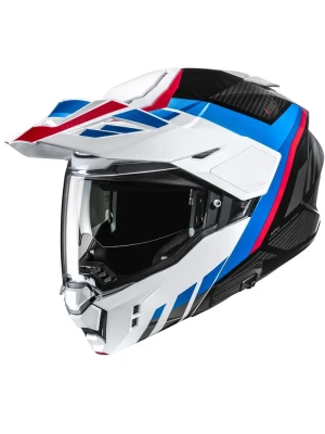 Kask szczękowy HJC I80 Imes biało-niebieski + Gratisy