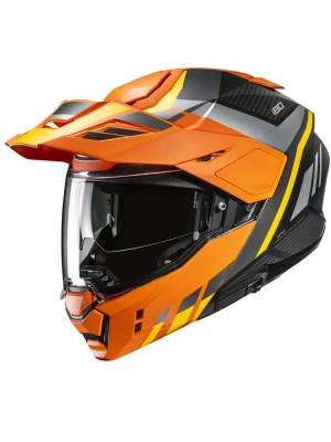Kask szczękowy HJC I80 Imes pomarańczowo-czarny + Gratisy