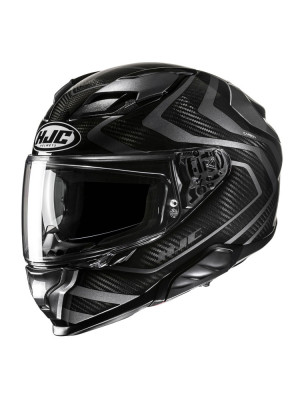 Kask integralny HJC F71 Carbon Nevio czarno-szary + Gratisy